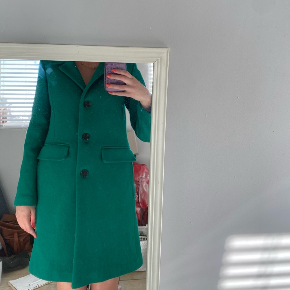 Emerald Green Peacoat